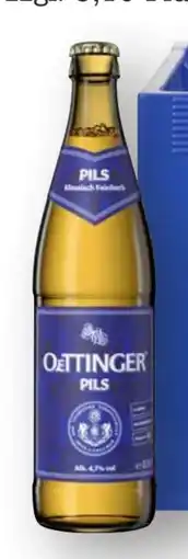 Scheck-in-Center Oettinger Original Pils Angebot