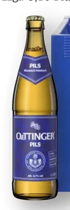 Scheck-in-Center Oettinger Original Pils Angebot
