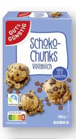 Scheck-in-Center Gut & Günstig Schoko Chunks Angebot