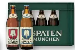 Scheck-in-Center Spaten Münchner Hell Angebot