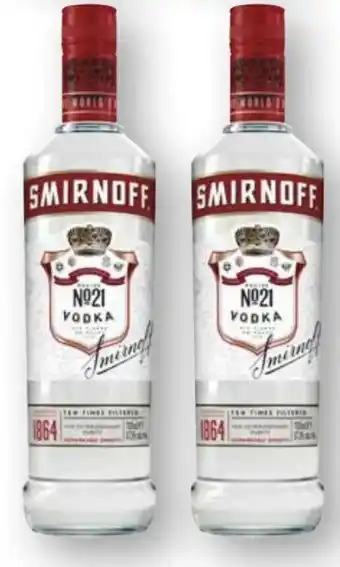 Scheck-in-Center Smirnoff Vodka Angebot