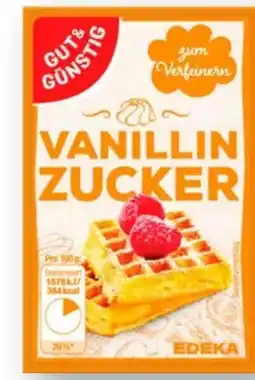 Scheck-in-Center Gut & Günstig Vanillinzucker Angebot