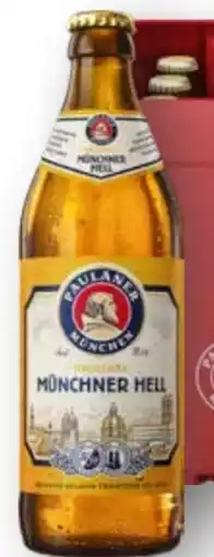 Scheck-in-Center Paulaner Münchner Hell Angebot