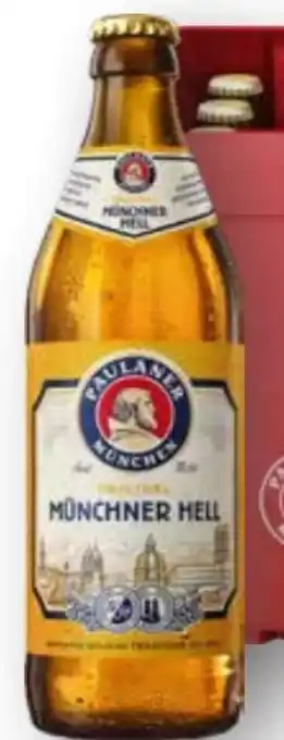 Scheck-in-Center Paulaner Münchner Hell Angebot