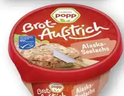 Edeka Popp Alaska-Seelachs Brotaufstrich Angebot