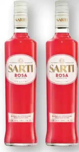 Scheck-in-Center Sarti Rosa Aperitif Angebot