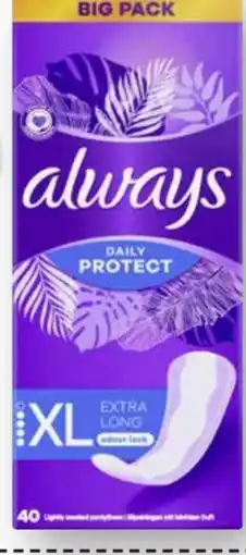 Edeka Always Slipeinlagen Daily Protect Angebot