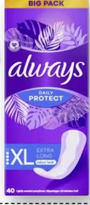Edeka Always Slipeinlagen Daily Protect Angebot