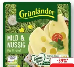 Edeka Grünländer Mild & Nussig Angebot