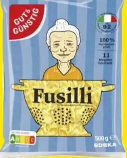 Edeka Gut & Günstig Fusilli Angebot