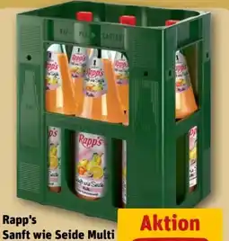 REWE Center Rapp's Kelterei Sanft wie Seide Multivitaminsaft Angebot