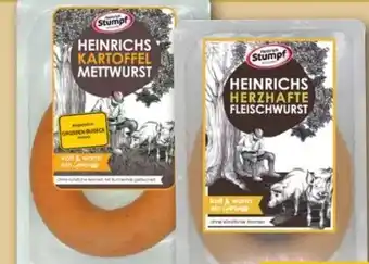 REWE Center Heinrich Stumpf Metzgerei Fleischwurst Angebot