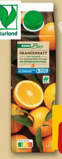 REWE Center Rewe Bio Bio-Orangensaft Angebot