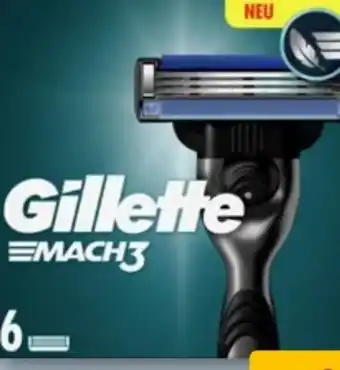 REWE Gillette Mach3 Start Rasierklingen Angebot