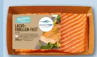 REWE Center Deutsche See Lachs-Forellen-Filet mit Haut Angebot