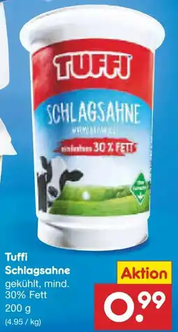 Netto Marken-Discount Tuffi Schlagsahne Angebot