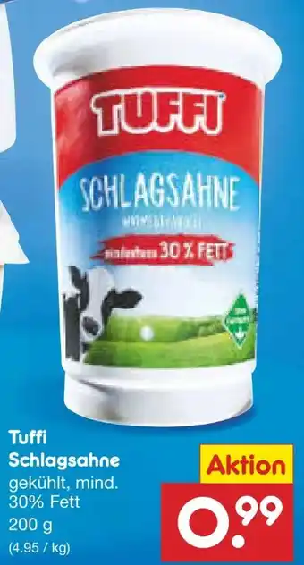 Netto Marken-Discount Tuffi Schlagsahne Angebot