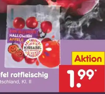 Netto Marken-Discount Kissabel Rotfleischige Äpfel Angebot