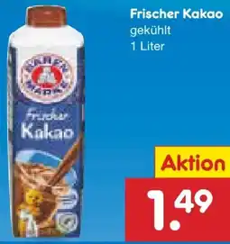 Netto Marken-Discount Bärenmarke Frischer Kakao Angebot
