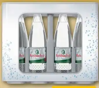 REWE Rosbacher Mineralwasser Angebot