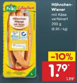 Netto Marken-Discount Friki Hähnchen Wiener Angebot