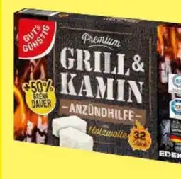 Edeka Gut & Günstig Grill- Kamin Anzündhilfe Angebot