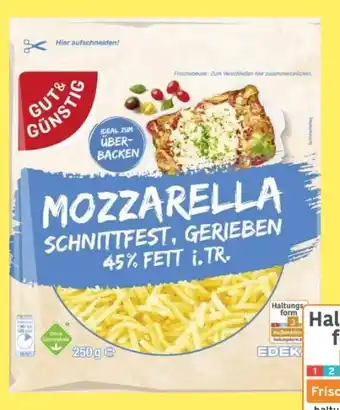 Edeka Gut & Günstig Mozzarella Angebot