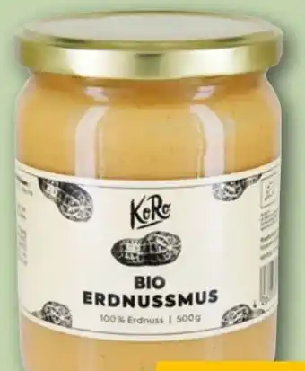 REWE KoRo Bio Erdnussmus Angebot
