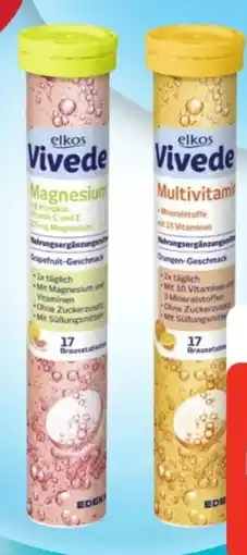 Edeka Elkos Vivede Brausetabletten Angebot