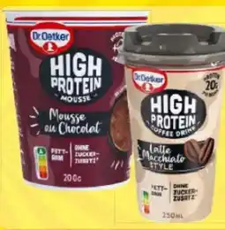 Edeka Dr. Oetker High Protein Coffee Drink Angebot