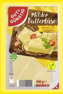 Edeka Gut & Günstig Milder Butterkäse Angebot