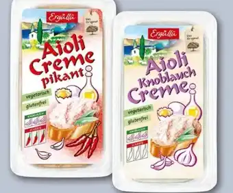REWE Center Ergüllü Brotaufstrich Aioli Knoblauch-Creme Angebot