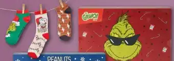REWE Grinch Socken Adventskalender Angebot