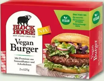 REWE Block House Vegan Burger Angebot