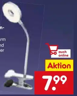 Netto Marken-Discount Star-Q LED Klemmleuchte Angebot