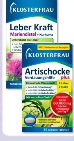 Budni Klosterfrau Artischocke Verdauungshilfe Plus Angebot