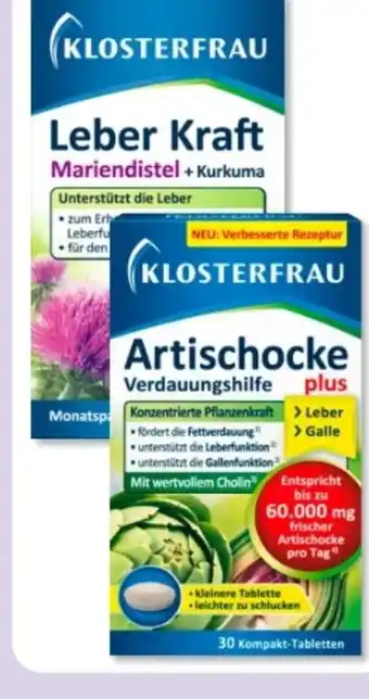 Budni Klosterfrau Artischocke Verdauungshilfe Plus Angebot