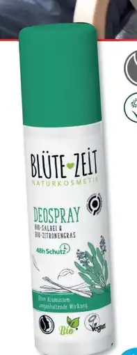 Budni Blütezeit Naturkosmetik Deo Spray Angebot