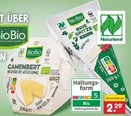 Netto Marken-Discount BioBio Bio Camembert Weichkäse mit Weißschimmel Angebot