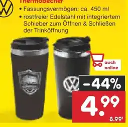 Netto Marken-Discount VW Bulli Thermobecher Angebot