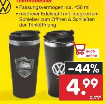 Netto Marken-Discount VW Bulli Thermobecher Angebot