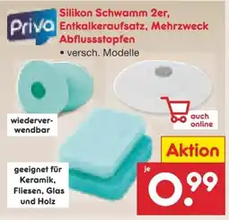 Netto Marken-Discount Priva Silikon Schwamm Angebot