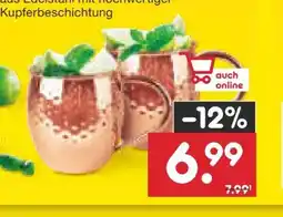Netto Marken-Discount Becher-Set Moscow Mule 2tlg Angebot