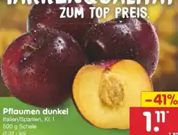 Netto Marken-Discount Pflaumen Angebot