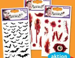 Budni Fries Halloween Tattoos Angebot