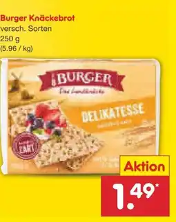 Netto Marken-Discount Burger Knäcke Knäckebrot Angebot