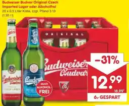 Netto Marken-Discount Budweiser Budvar (CZ) Original Czech Imported Lager Angebot