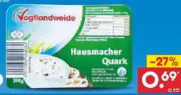 Netto Marken-Discount Vogtlandweide Hausmacher Quark Angebot