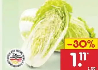 Netto Marken-Discount Heimat Chinakohl Angebot