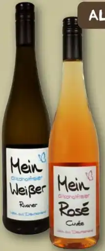 nahkauf Mein Bio Wein alkoholfreier Weißer Rivaner Angebot